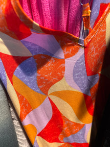 Sundress maxi multicolor - spaghetti strap