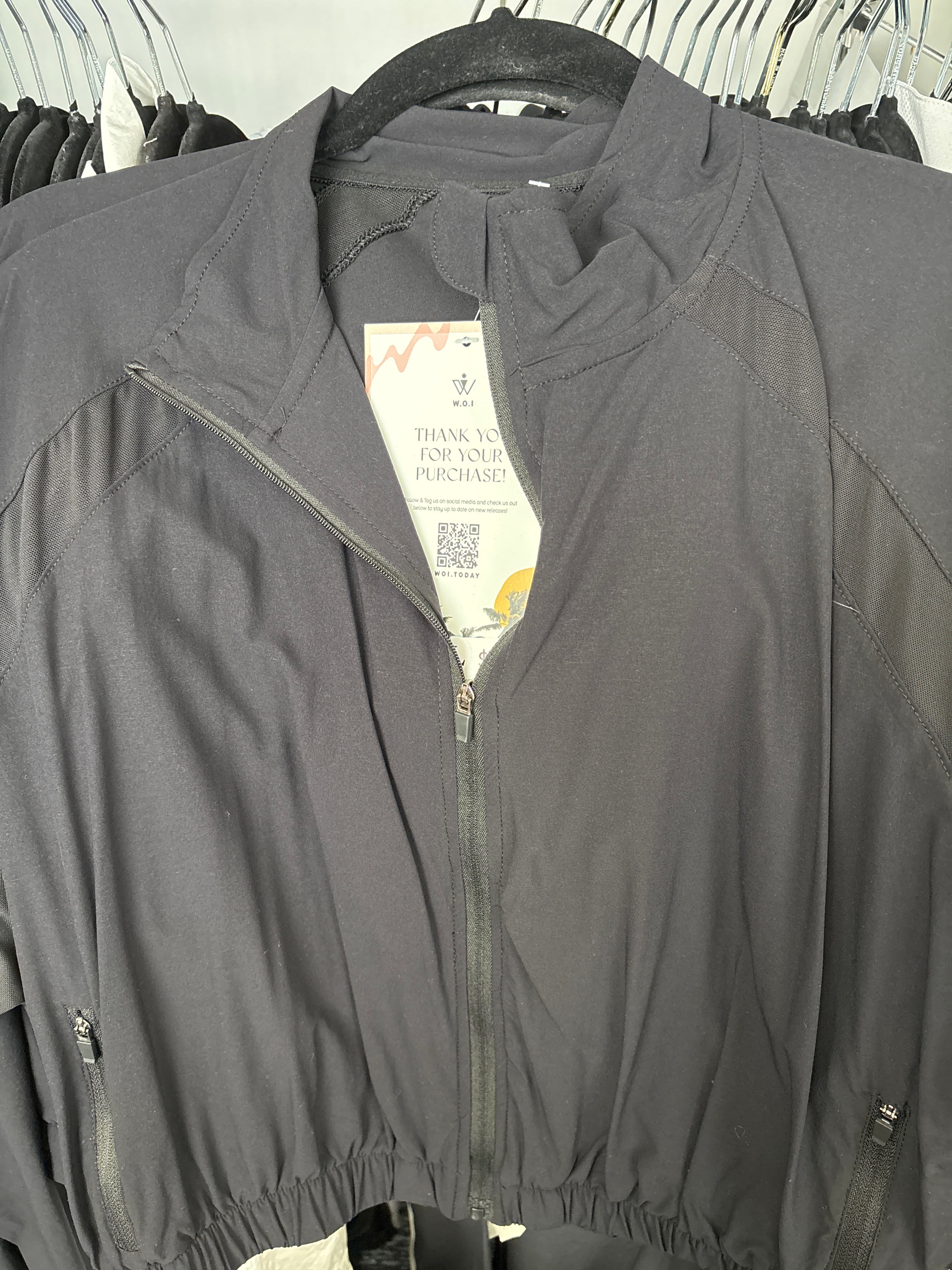 WORKOUT Jacket Rayon Crop