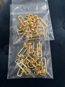 Gold link chain