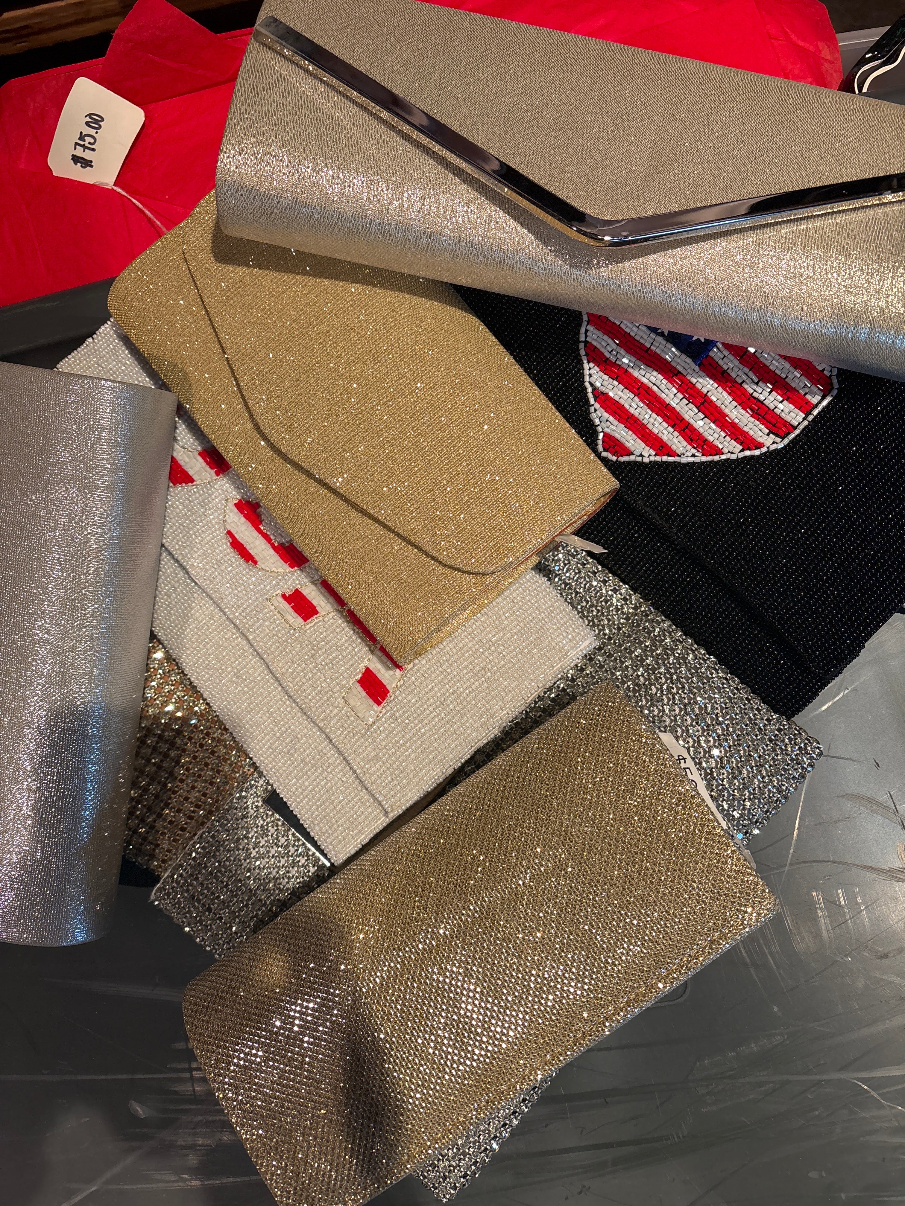 Clutch bling sparkle