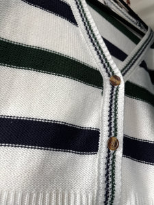 Striped cardigan short