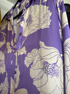 Purple flower dress