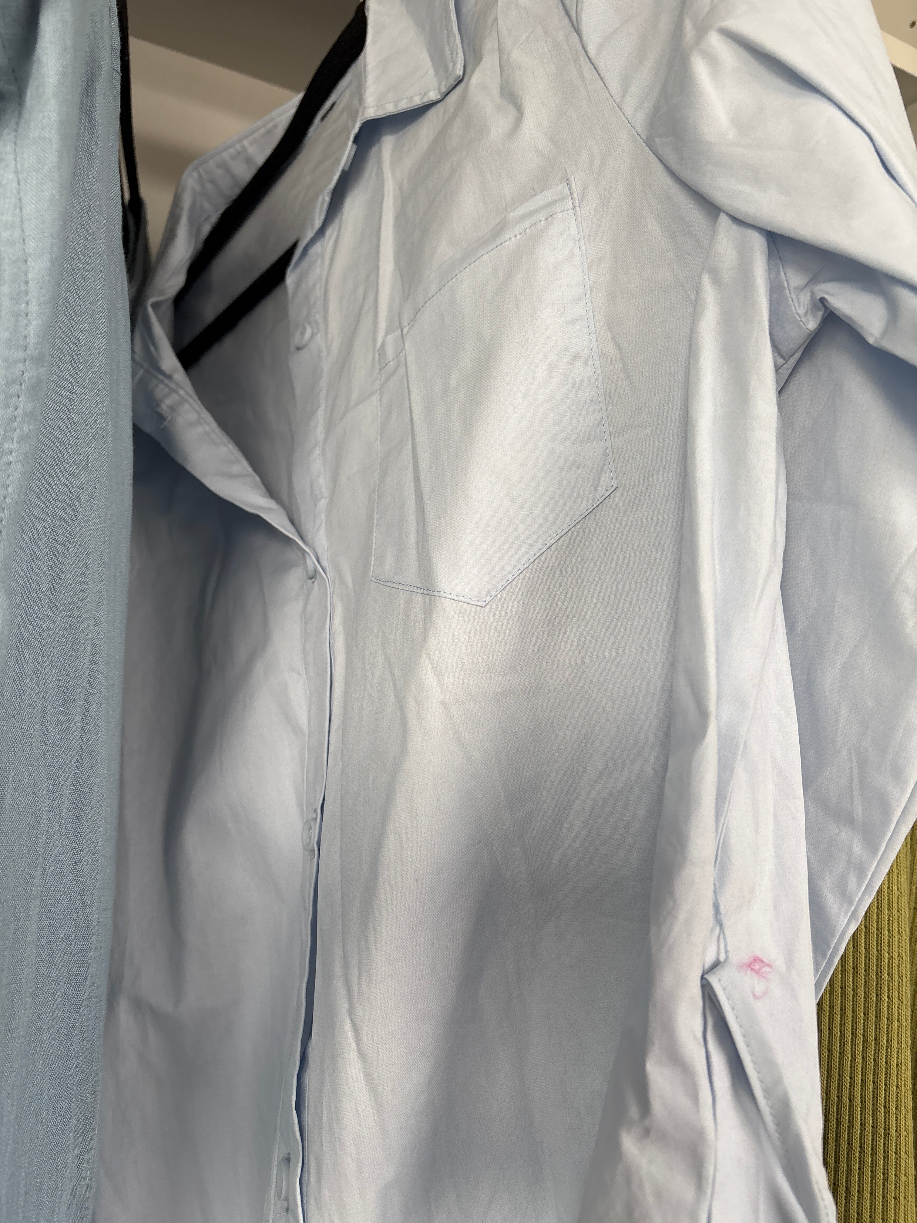 Light Blue shirt dress