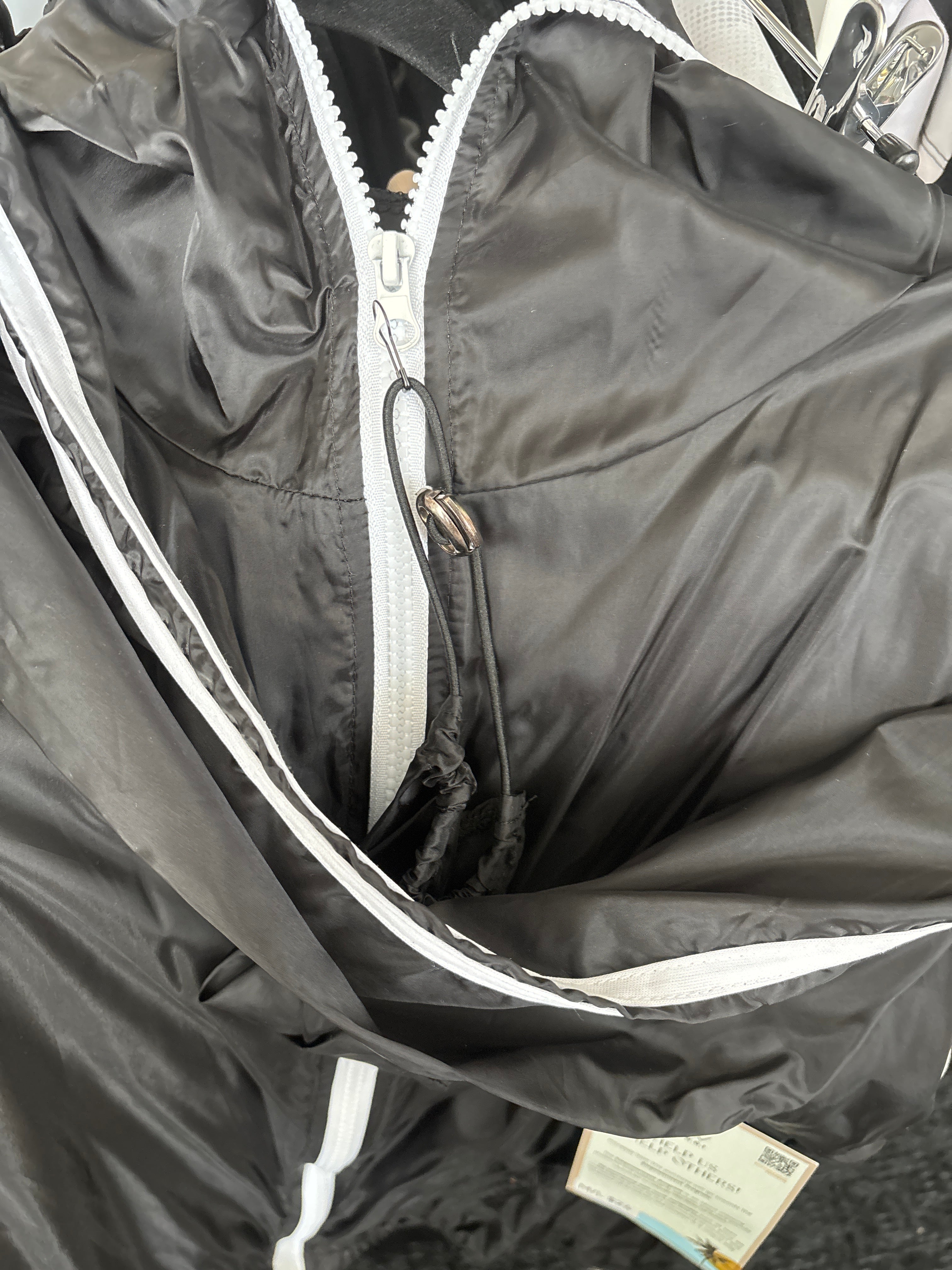 WORKOUT Jacket in a bag Black