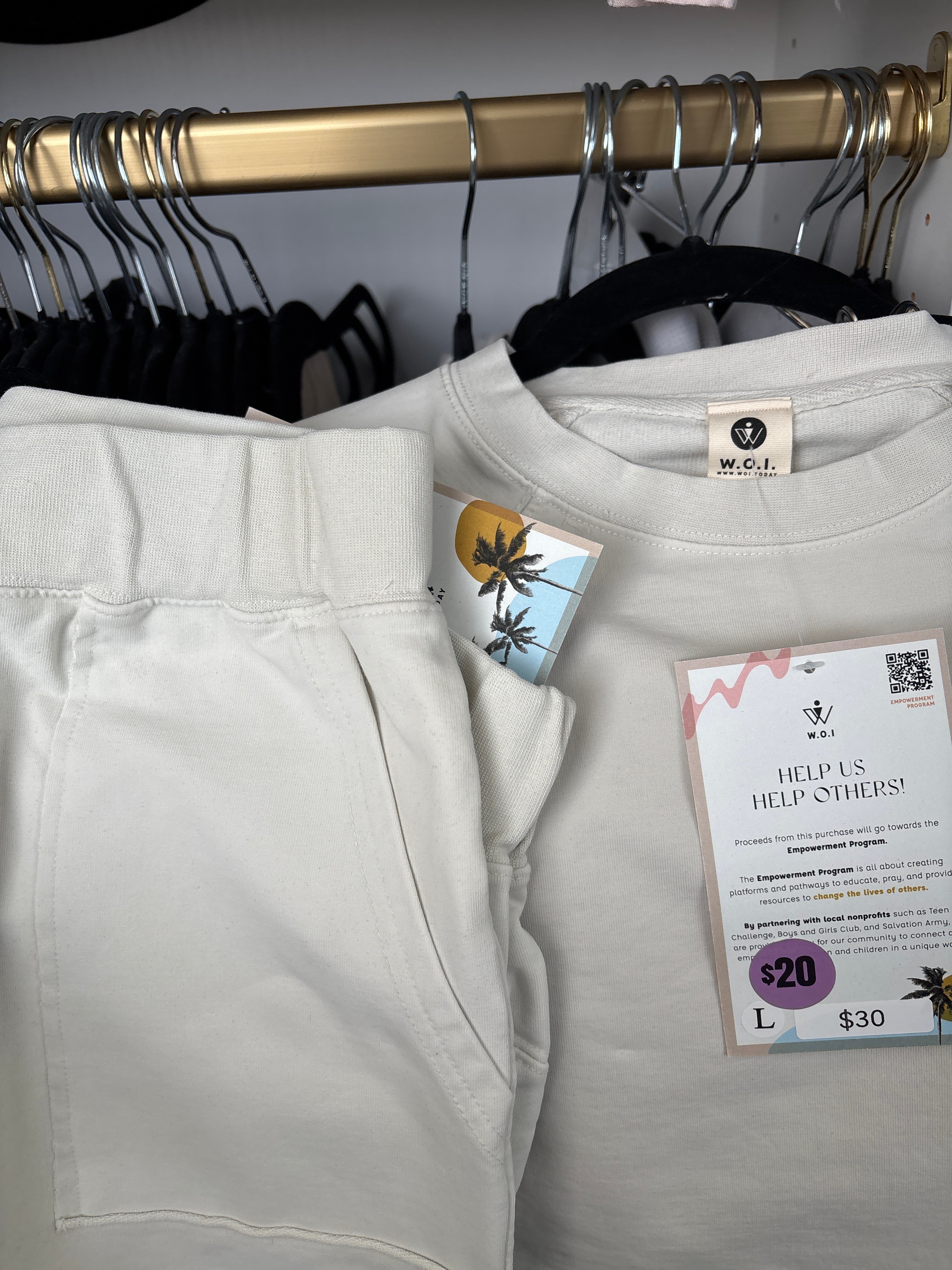 WORKOUT - fleece shortsleeve SHORTS