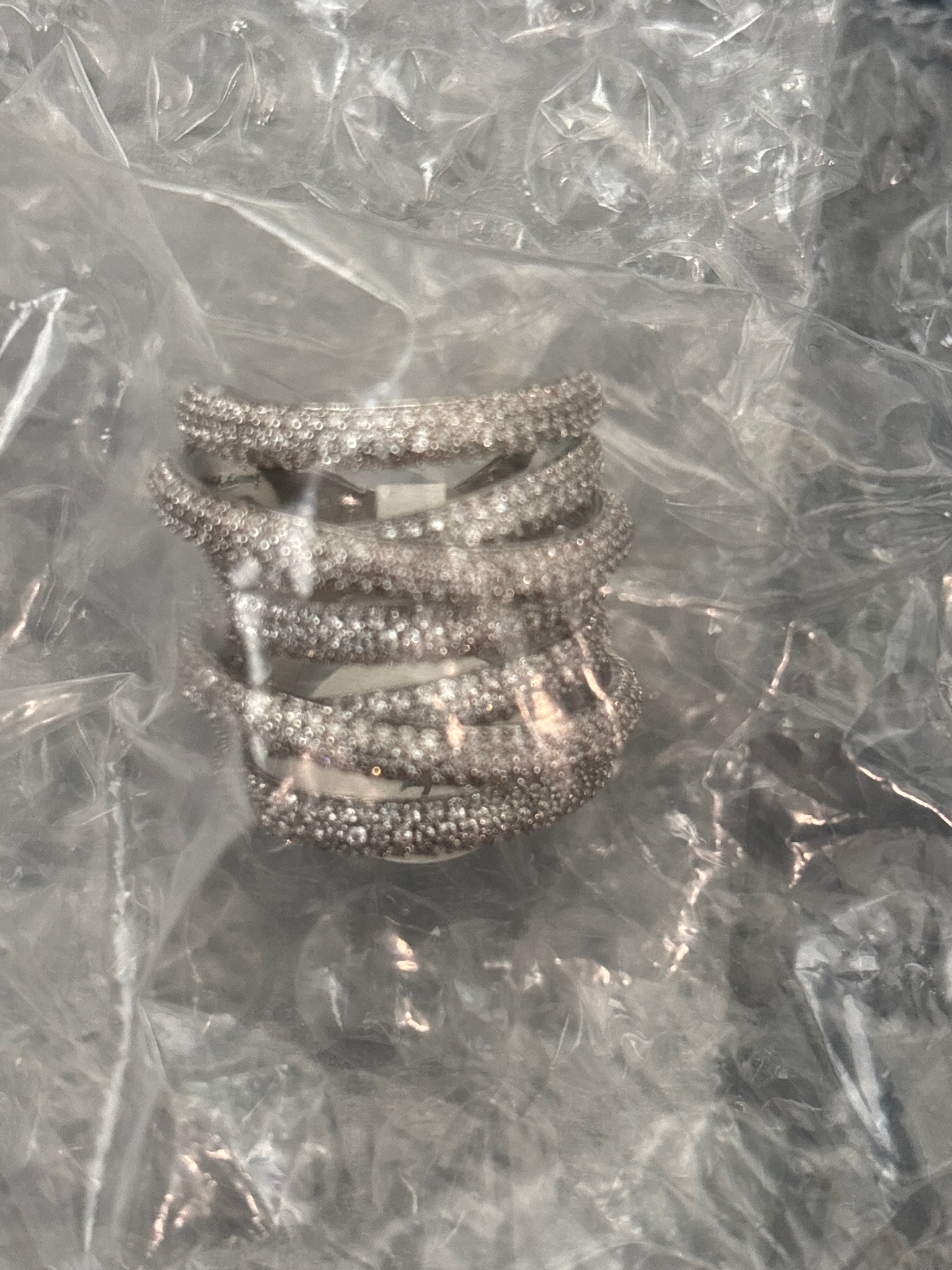 Silver Grande lux ring