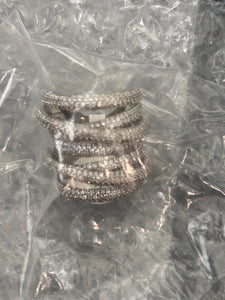 Silver Grande lux ring