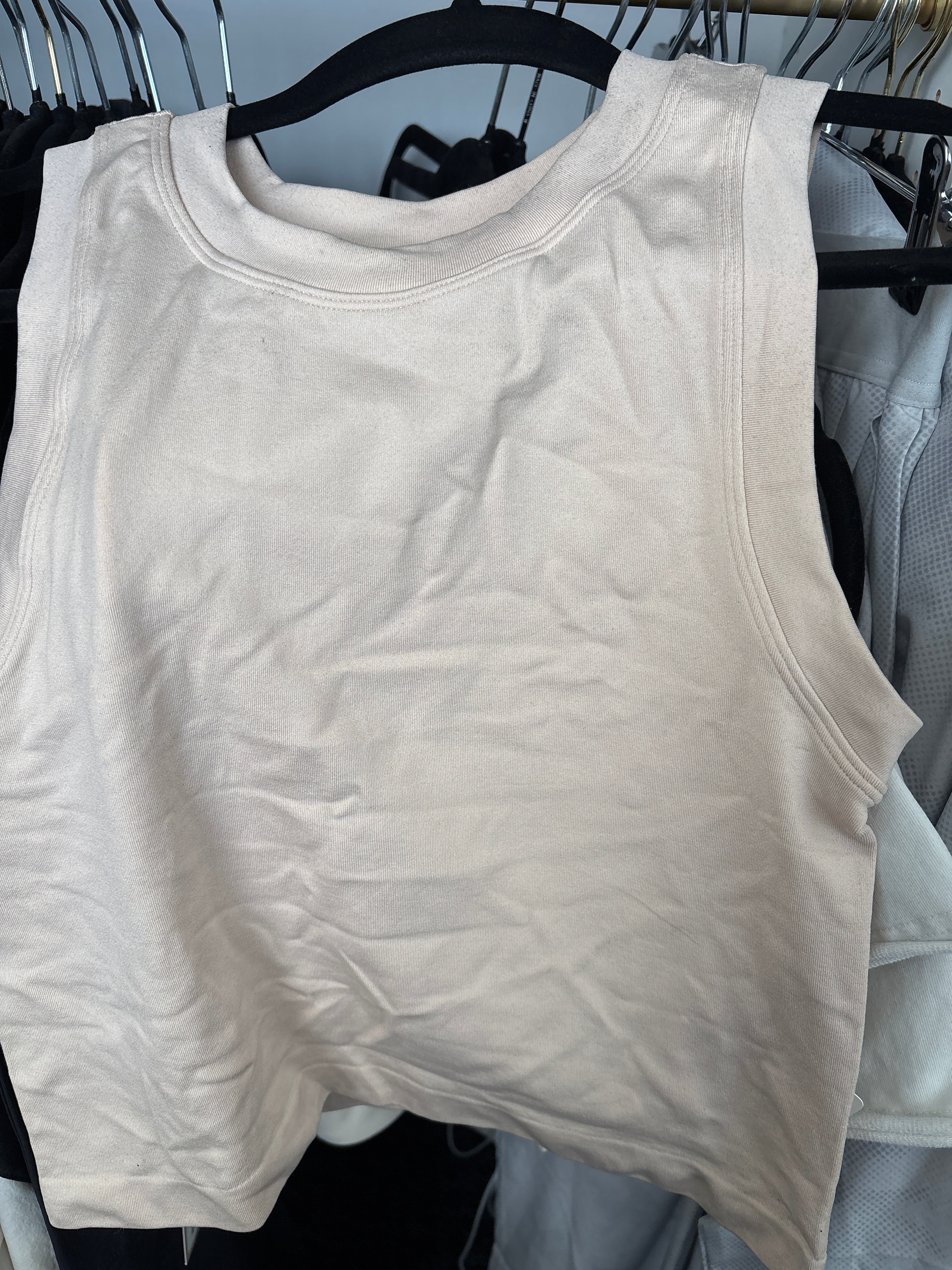 WORKOUT Tank Sleeveless Crop