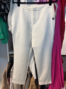 Dress Pants Cream & white khaki pants -be the girl