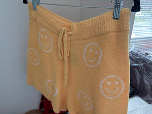 Yellow Smileyface shorts