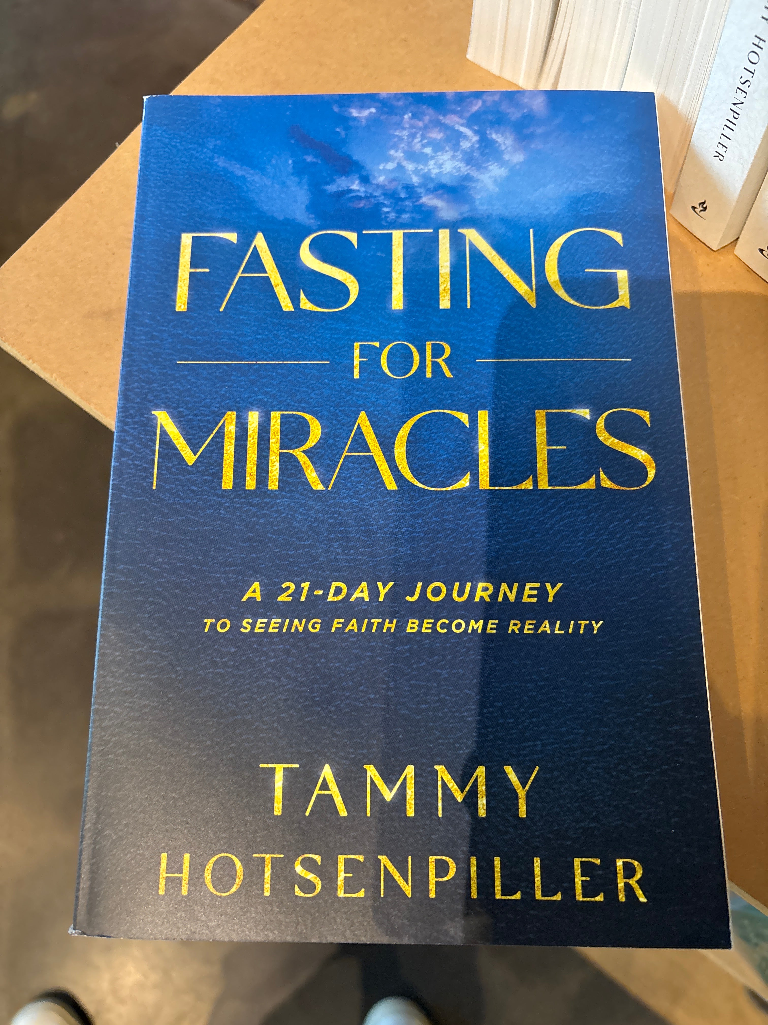 Fasting For Miracles Book-BLUE