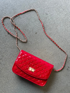Red Glossy Purse