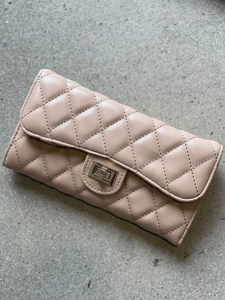 Quilted Wallet on Chain Purse