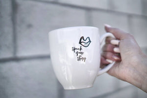 "Speak Your Story" Coffee Mug